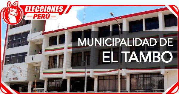 ✅ ENCUESTA MUNICIPALIDAD DE EL TAMBO / HUANCAYO / JUNIN 2026 - HASTA EL 31 DE AGOSTO
